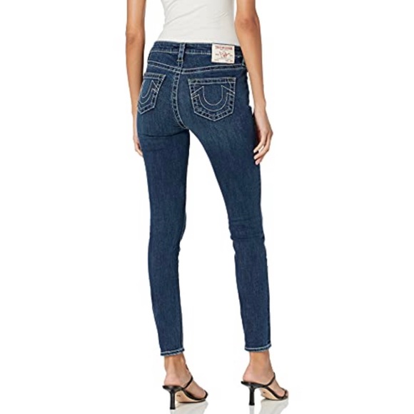 NWT True Religion Jennie Curvy Big T in Night Cap